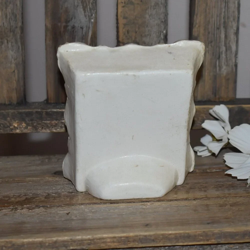 Antique Vintage Mini Ornate Porcelain Picture Frame Victorian Gothic Decor
